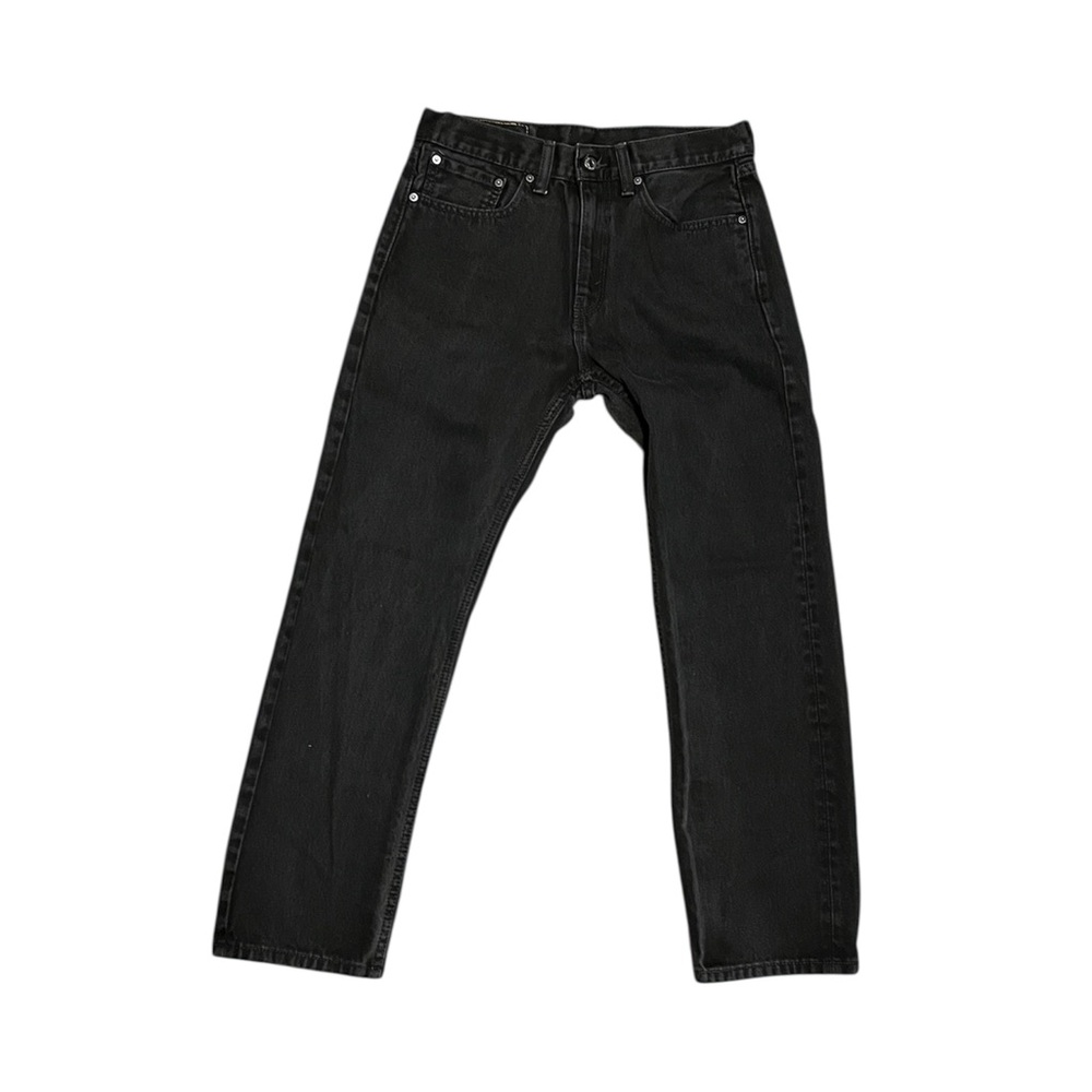 Levi's Men's Straight 505 Black Jeans